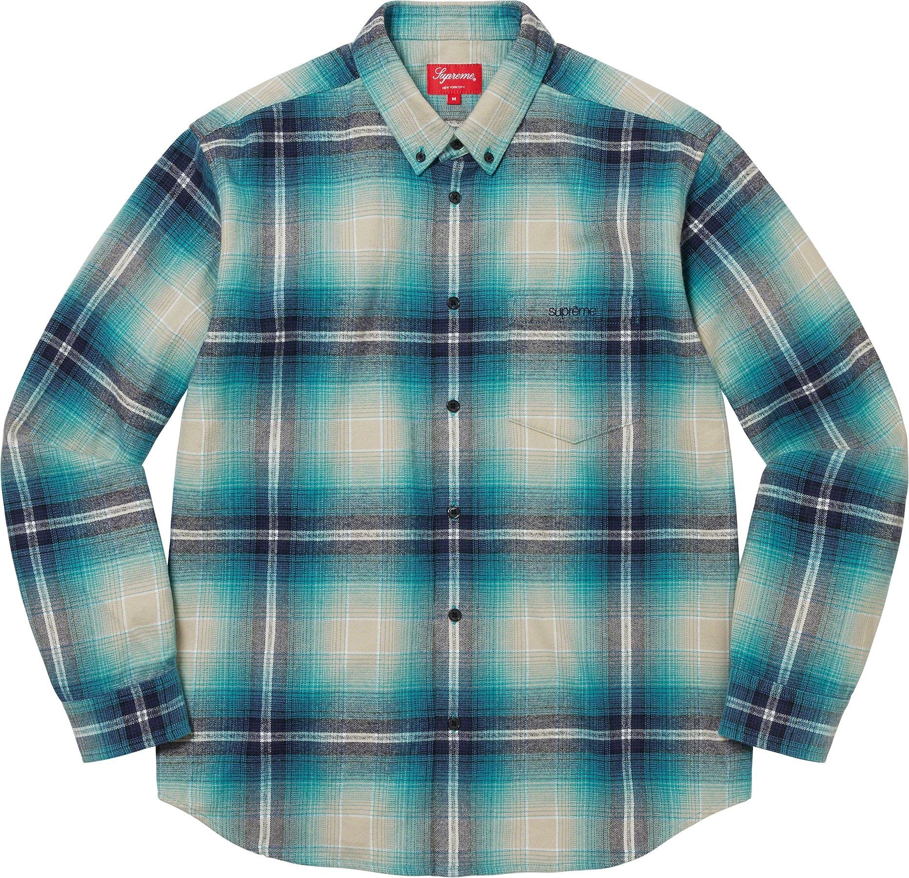 Shadow Plaid Flannel Shirt view 3